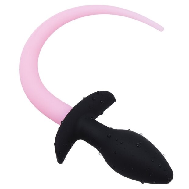 Kinky Puppy Plug Luminous Puppy Tail 8 x 3.2 cm Pink