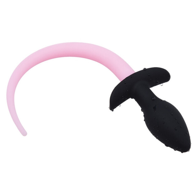 Kinky Puppy Plug Luminous Puppy Tail 8 x 3.2 cm Pink