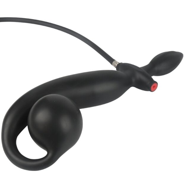 Kinky Puppy Inflatable Tail Up Plug 8 x 2.8cm