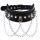 Joy Jewels Piky Spike Collar Black-Silver
