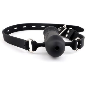 KINKgear Dildo Gag Oral Dick Schwarz 10cm