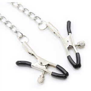 KINKgear Quattuor Nipple and Intimate Zone Clamps Silber