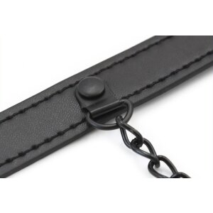 KINKgear Gag Nip Ring and Nipple Clamps Schwarz