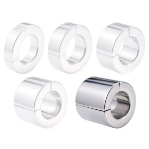 MenSteel Burton Magnetic Ballstretcher XXL Silber