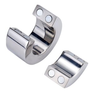 MenSteel Burton Magnetic Ballstretcher XXL Silber