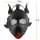 Kinky Puppy Dog Pup Mask Black