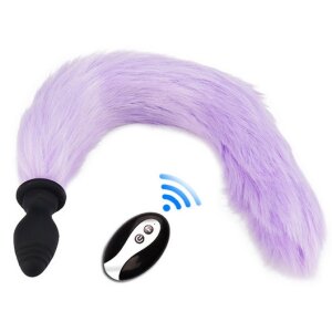 Kinky Puppy Plug Tail Vibe Fox Tail Vibe 6.5 x 3.2cm Tail...