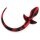 Kinky Puppy Dog Tail Plug 7.5 x 3.1cm Black-Red