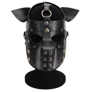 Kinky Puppy Dog Mask Ixo Black