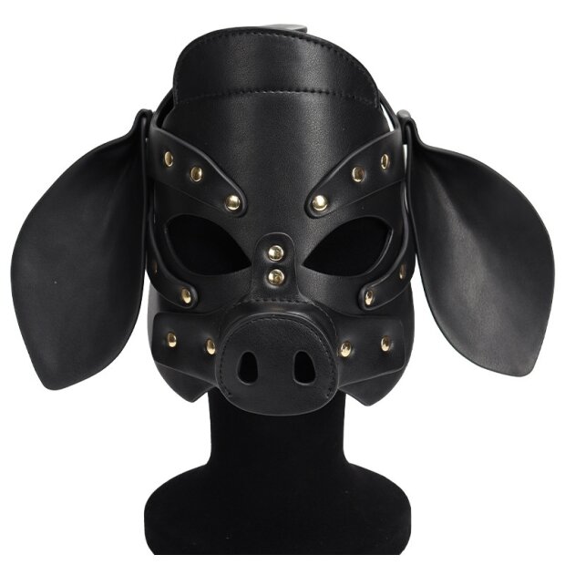 Kinky Puppy Pig Grox Mask Black