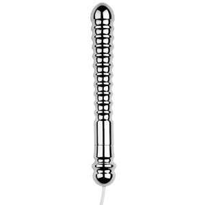 MenSteel Heat Rod Metal Dildo 13.5cm Silber