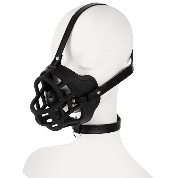 Kinky Puppy Sm Muzzle Kurt Black