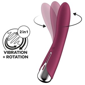 Satisfyer Point G Spinning Vibe 1 Vibrator - 11 x 3cm...