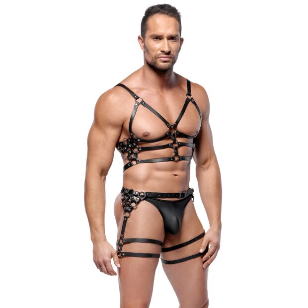 ZADO Leder Herren Harness Set M/L