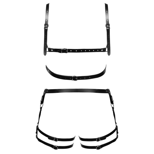 ZADO Leder Herren Harness Set M/L