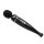 Pixey Deluxe Wand Massager Black Chrome Schwarz