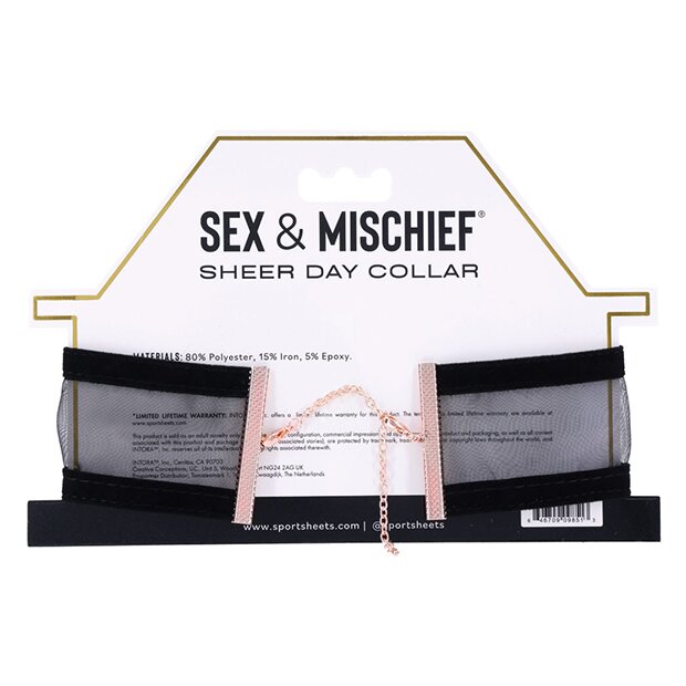 Sportsheets Sex & Mischief Sheer Day Collar