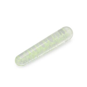 Kiotos Glass Curve Glow Glasdildo Transparent 15 cm