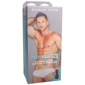 Doc Johnson Mansqueeze Roman Todd Ultraskyn Ass Masturbator