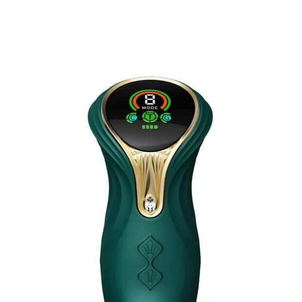 Zalo Vibrateur Mose - Rabbit Thruster - Vert turquoise