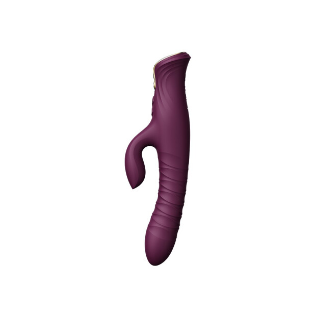 Zalo Vibrateur Mose - Pousse-lapin Violet de velours