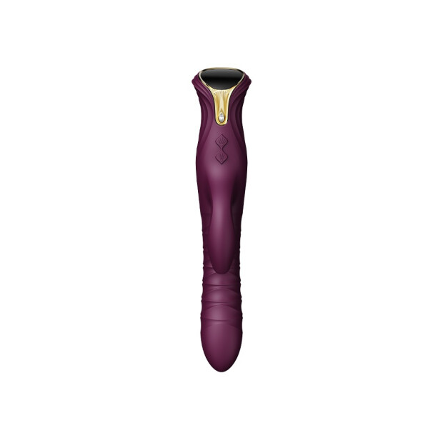 Zalo Vibrateur Mose - Pousse-lapin Violet de velours