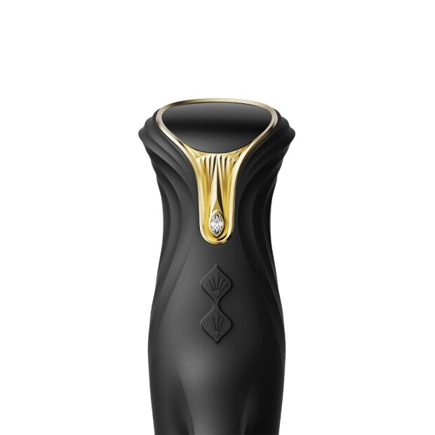 Zalo Vibromasseur Mose - Rabbit Thruster - Noir obsidienne