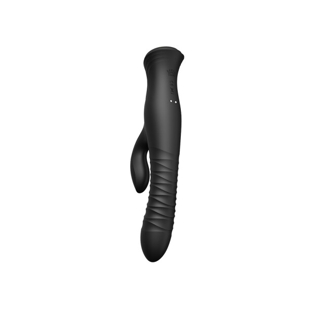Zalo Vibromasseur Mose - Rabbit Thruster - Noir obsidienne