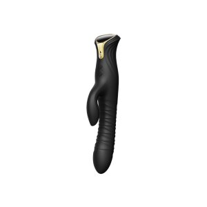 Zalo Vibrator Mose - Rabbit Thruster - Obsidian Black