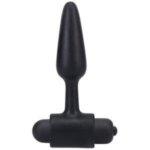 Doc Johnson Vibrating Butt Plug 3 / 8 cm Black