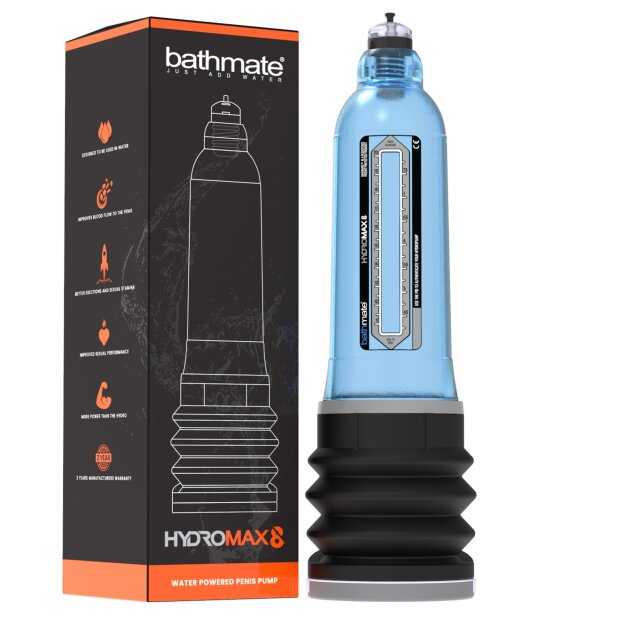 Bathmate Hydromax8 Penis Pumpe Blau