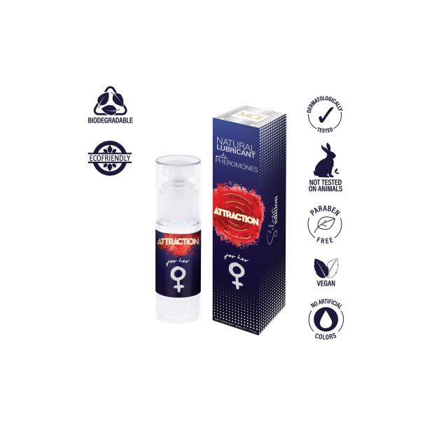Lubricant With Pheromones Attraction For Her 50 ml