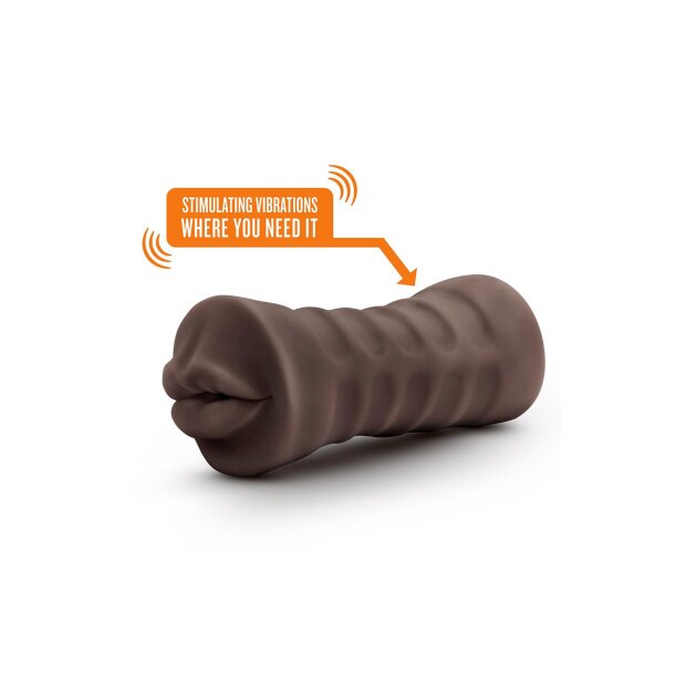 Blush Enlust Krystal Vibrating Stroker Taschenmuschi