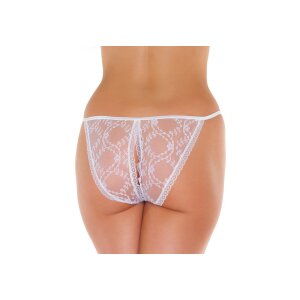 Amorable by Rimba Open Tanga White One Size