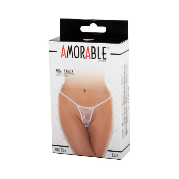 Amorable by Rimba Mini String One Size White