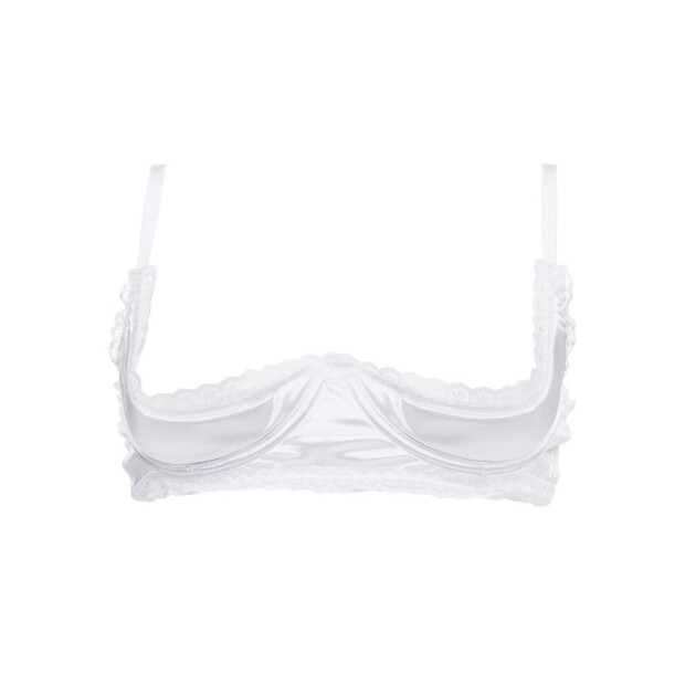 Amorable by Rimba 1/2 Cup Bra White M