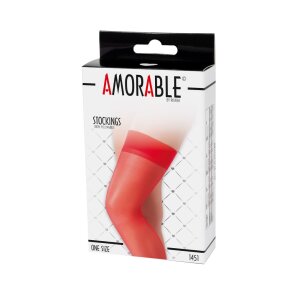 Amorable by Rimba Strümpfe Einheitsgröße Rot