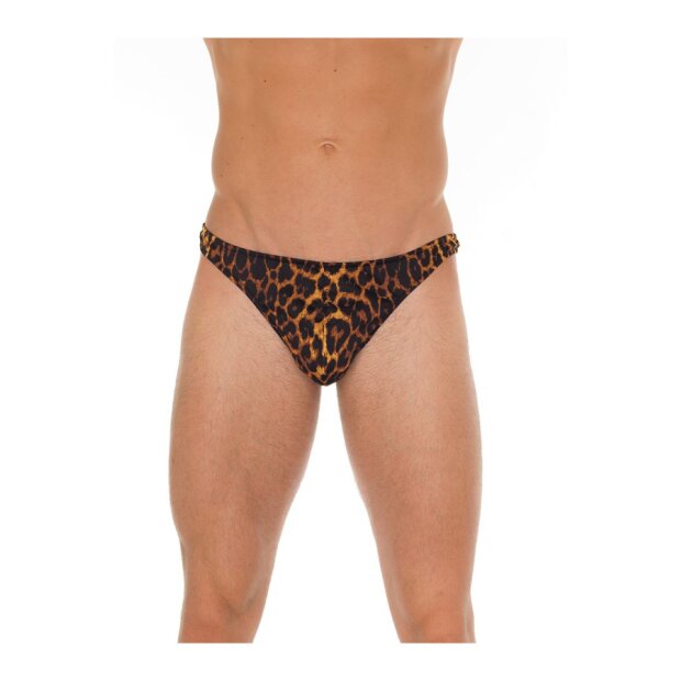 Amorable by Rimba Thong One Size Leopard Print