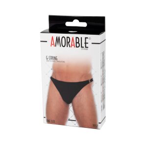 Amorable by Rimba G-String Einheitsgröße Schwarz