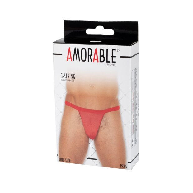 Amorable by Rimba G-String Einheitsgröße Rot