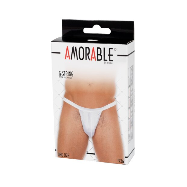 Amorable by Rimba G-String Einheitsgröße Weiß