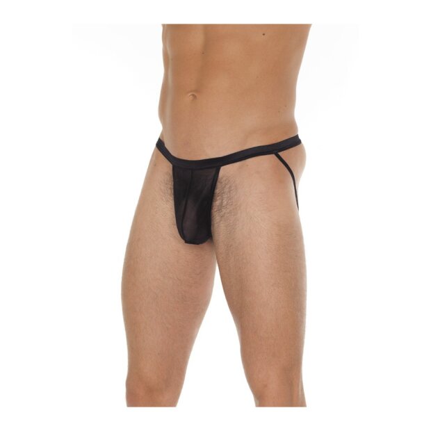Amorable by Rimba Transparent jockstrap One Size Black