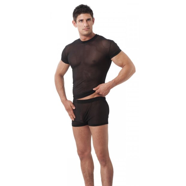 Amorable by Rimba Transparent boxer shorts Black S/M