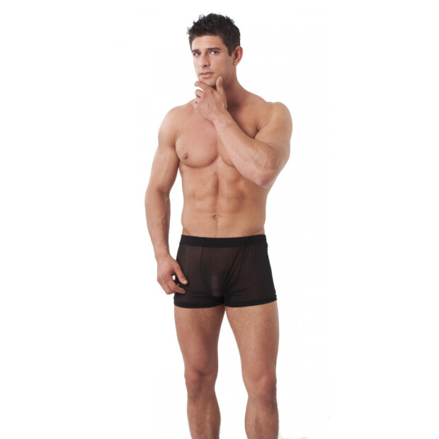 Amorable by Rimba Transparent boxer shorts Black S/M