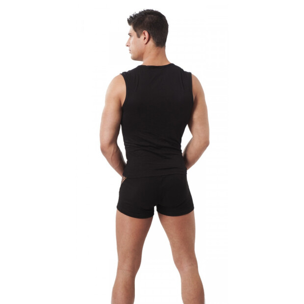 Amorable by Rimba Tanktop mit Netzstoff M/L Schwarz