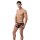 Amorable by Rimba Boxer shorts with fishnet Black S/M