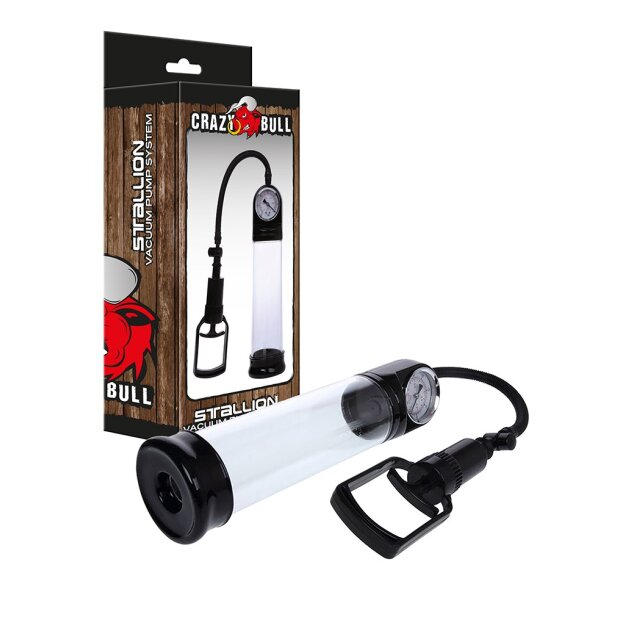 Crazy Bull Stallion Vacuum Pump Penispumpe Transparent