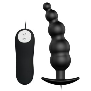 Crazy Bull Patrick vibrating Analplug Analrod Black