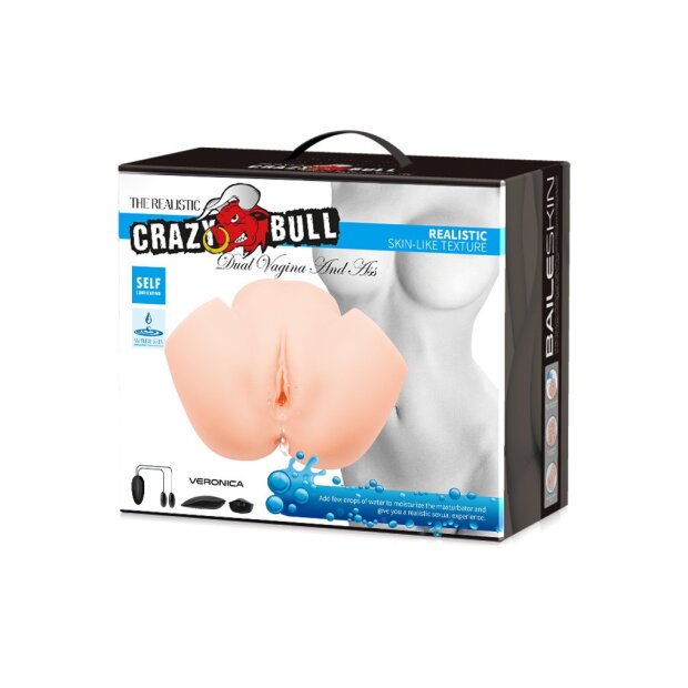 CRAZY BULL Veronica Vibrating Masturbator