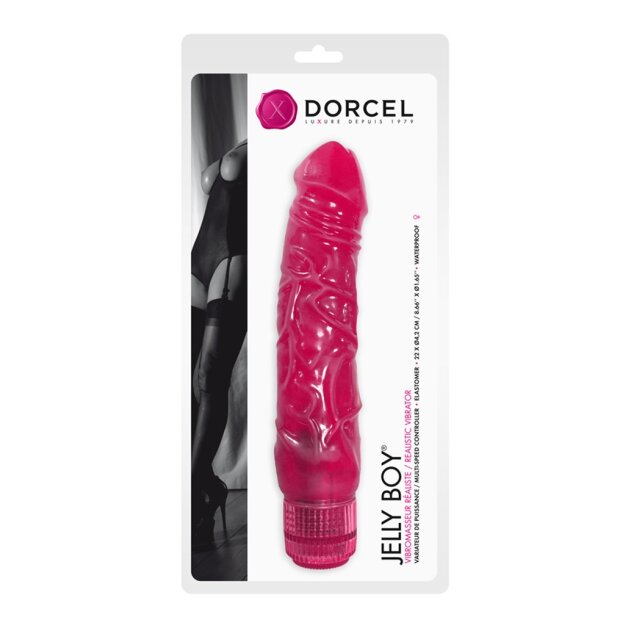 DORCEL  Vibromasseur Jelly Boy rose